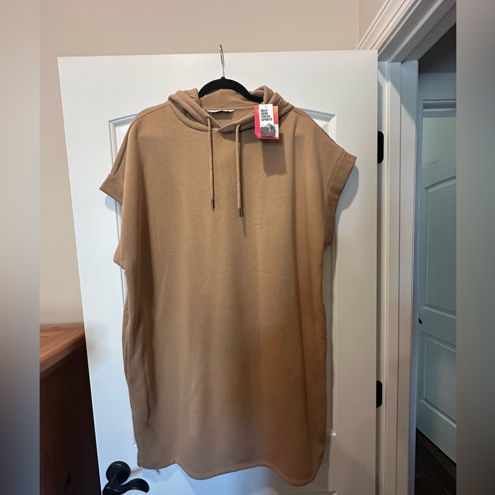 DSG TWITCH & ALLISON HOODED TUNIC/MINI DRESS